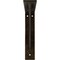 Ekena Millwork Traditional Steel Bracket, Antiqued Pale Gold 2"W x 10"D x 10"H BKTM02X10X10TRAPG - alternate 7